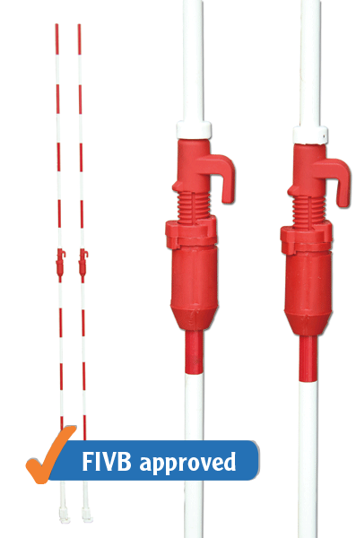 Par dvodijelnih antena za odbojkašku mrežu (FIVB)