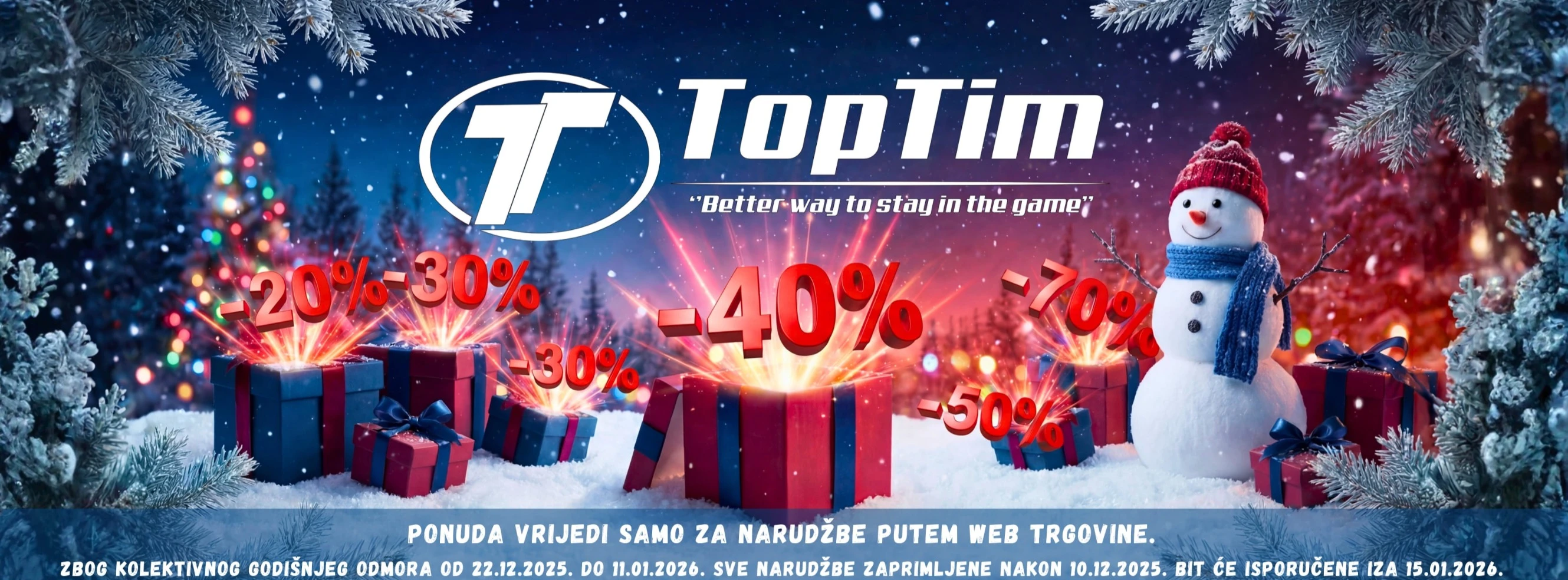 Top-tim blagdanski popusti