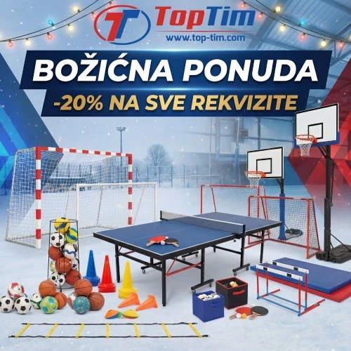 Top Tim poklanja 20% popusta na rekvizite
