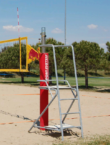 Platforma za suca za odbojku na pijesku