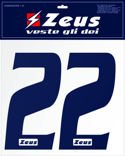 Zeus numeriranje 1-30 cm 10